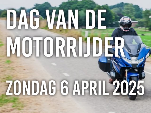 KNMV Dag van de Motorrijder zondag 6 april 2025: